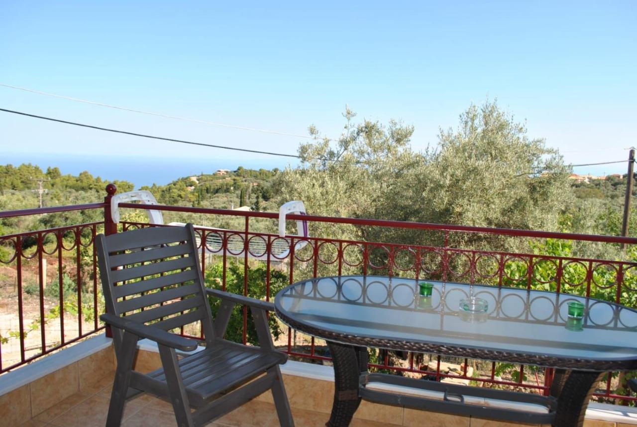 Monika Lefkada Otel Tsoukaládhes Dış mekan fotoğraf