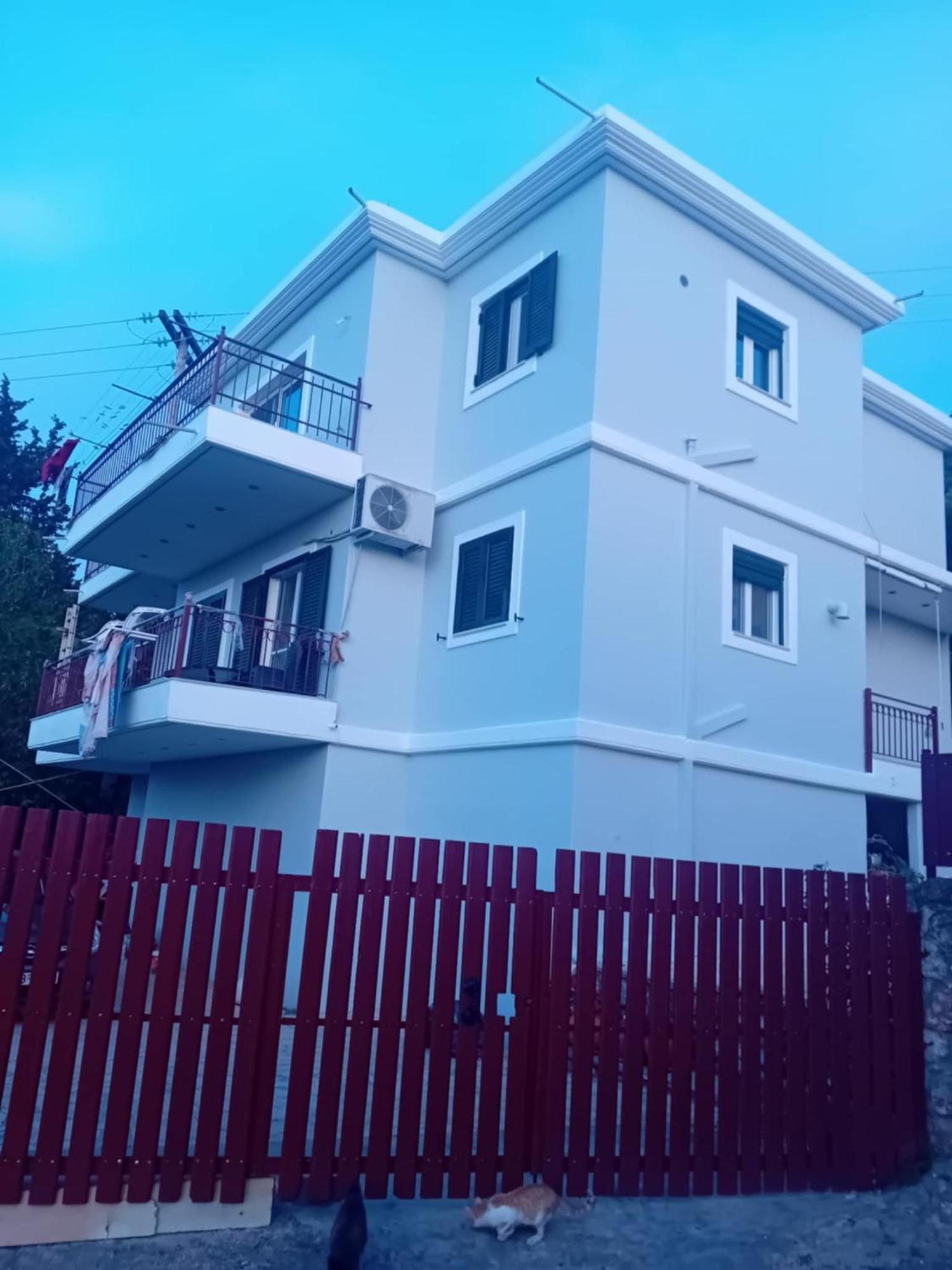 Monika Lefkada Otel Tsoukaládhes Dış mekan fotoğraf