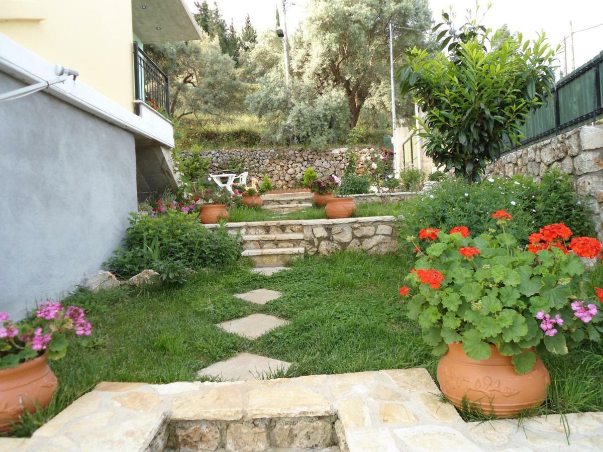 Monika Lefkada Otel Tsoukaládhes Dış mekan fotoğraf