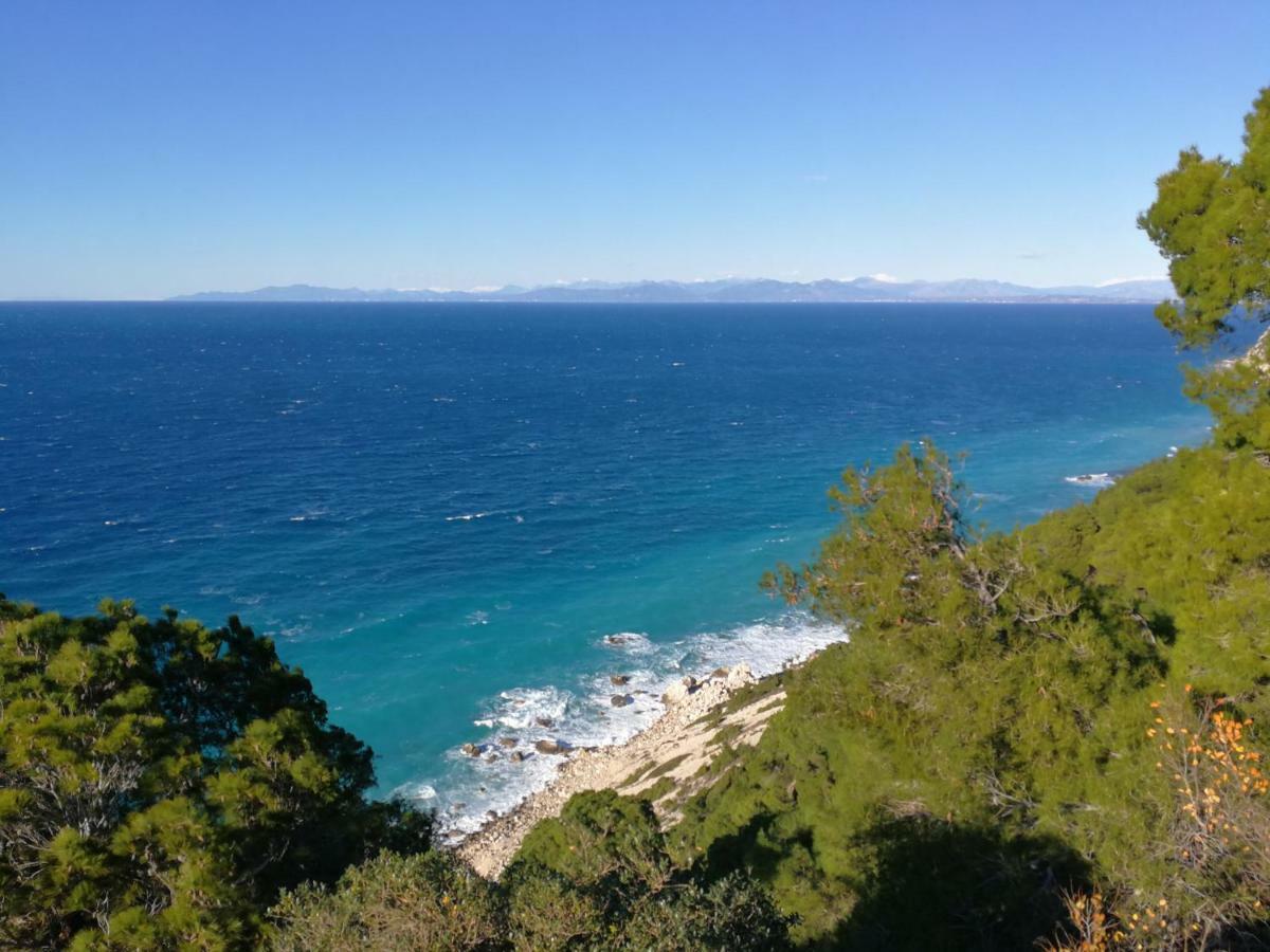 Monika Lefkada Otel Tsoukaládhes Dış mekan fotoğraf